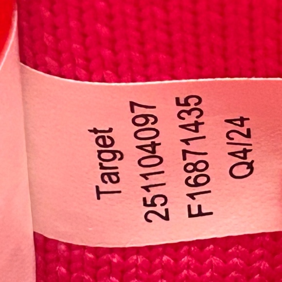 NWT Colorblock Knit Tote - kate spade new york x Target - IT'S IN THE BAG red/pk - Picture 13 of 15